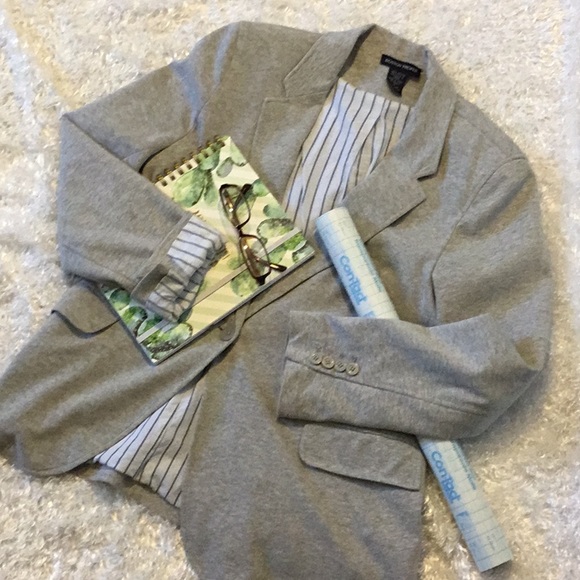 Boston Proper Sweaters - 💼 Boston proper jersey sport coat size L